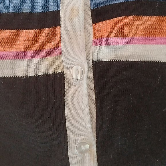 Women's Multicolor Cardigan and Tank combo - Picture 4 of 8